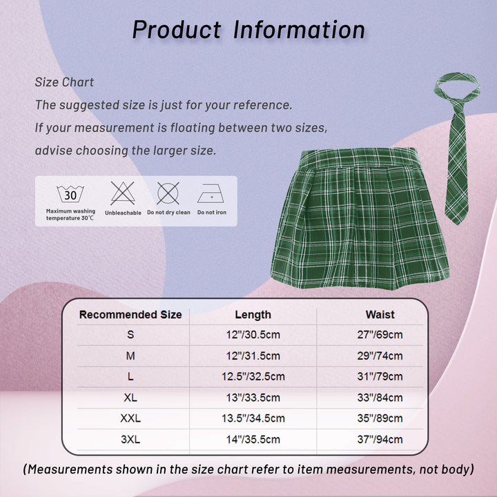 High Waist Plaid Pleated Skirt With Necktie Sexy Club Outfits for Women Summer Party Harajuku E Girl Preppy A-line Mini Skirts