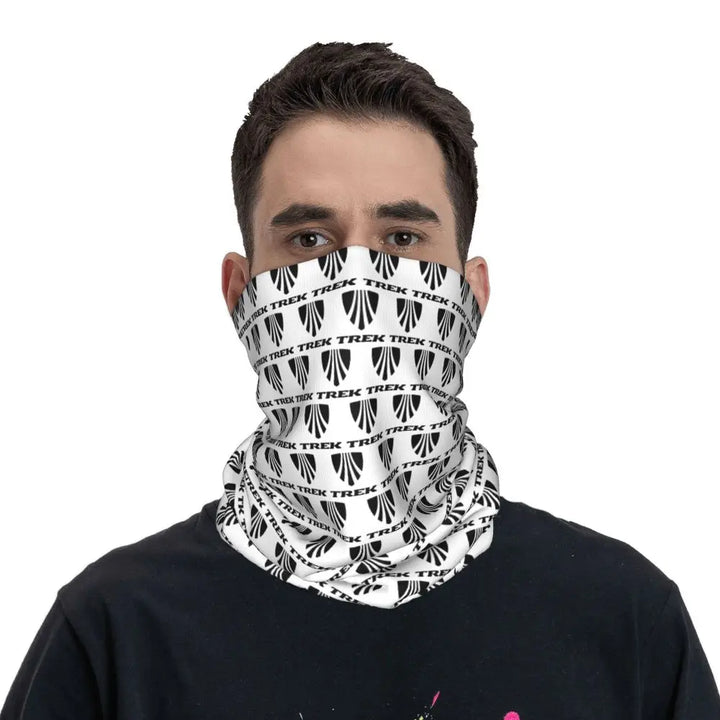 Custom Treks Bike Logo Bandana Neck Gaiter Windproof Face Scarf Cover Women Men Headwear Tube Balaclava