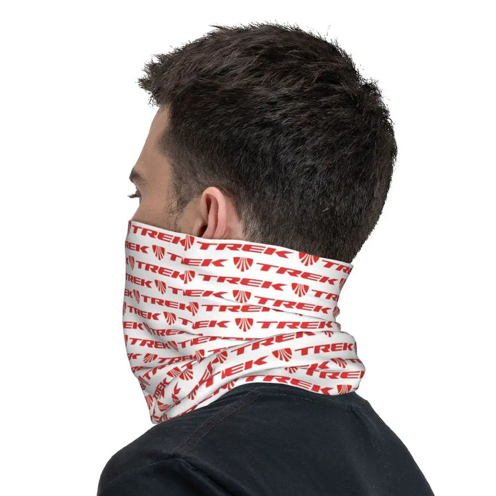 Custom Treks Bike Logo Bandana Neck Gaiter Windproof Face Scarf Cover Women Men Headwear Tube Balaclava