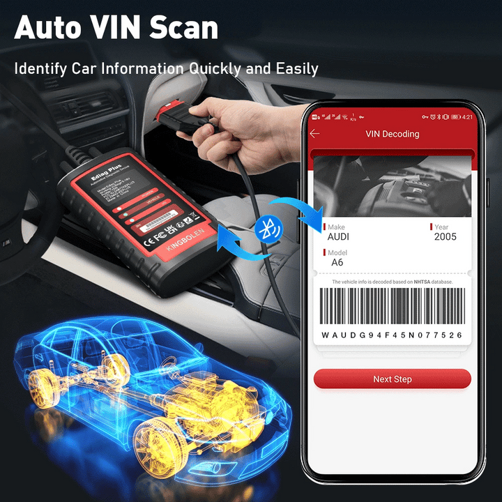 KINGBOLEN Ediag Plus, THINKCAR THINKDIAG 2 CANFD ALL System ECU Coding Active Test 16 Reset OBD2 Scanner Car Diagnostic Tools