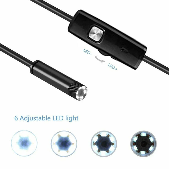 Inskam-mini câmera endoscópio 1080p, lente única e dupla 8mm, cabo rígido, à prova d'água, para inspeção de carro,