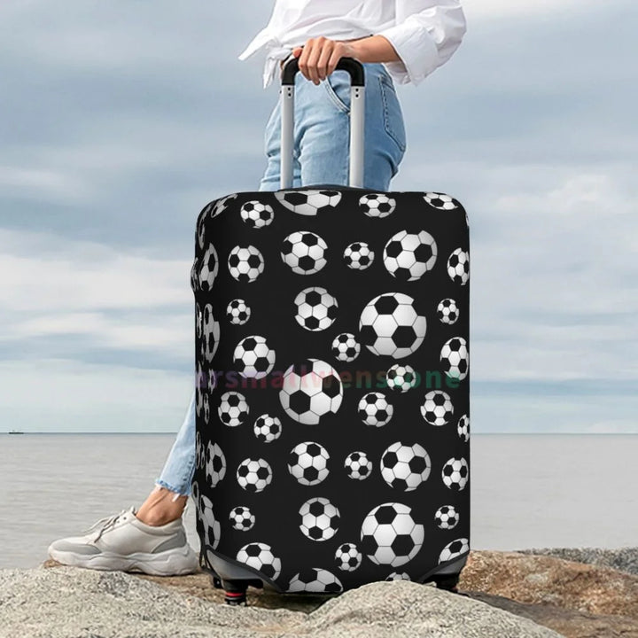 Football Luggage Cover Suitcase Protector Thicken Elasticity Dust Covered Anti-scratch Protective Case 18-32 Inch