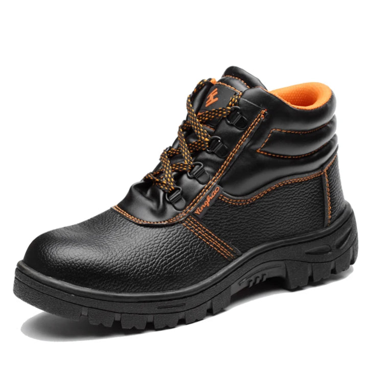 Men Safety Shoes Steel Toe Work Sneakers Indestructible Shoes Puncture-Proof Men Boots Water resistant Anti shock Non slip boots