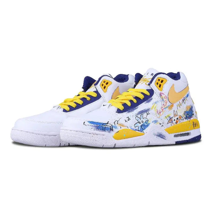 【Customize】Nike Flight Legacy Vintage Basketball Shoes Men Sneakers shoes BQ4212-102
