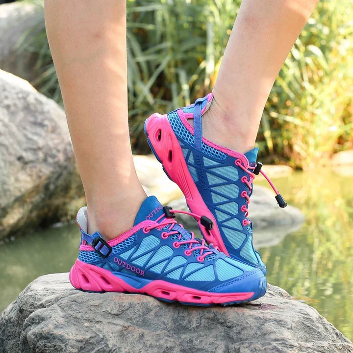 Runing Shoes Men Women Trekking Outdoor Sport Shoes Non Slip Tactical Climbing Shoes Water Upstream Ladies Sneakers Quick Drying