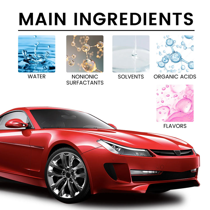 Homonth Rust Inhibitor Derusting Spray Auto Rim Dust Cleaner Car Wheel Hub Rust Remover for Car Maintenance Cleaning