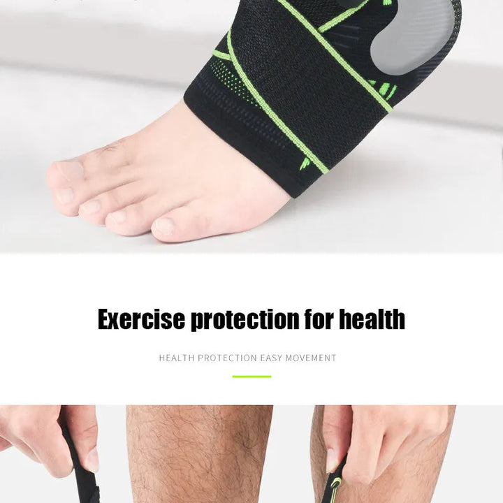 CEOI GWOK Ankle Support Brace Multifunctional Brace Compression Wraps Fitness Weightlifting Running Ankle Sport Fitness Guard