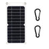 6W Solar Panel with USB Outdoor Waterproof Hiking Camping Portable Battery Mobile Phone Charging Panel 5V Solar Charger