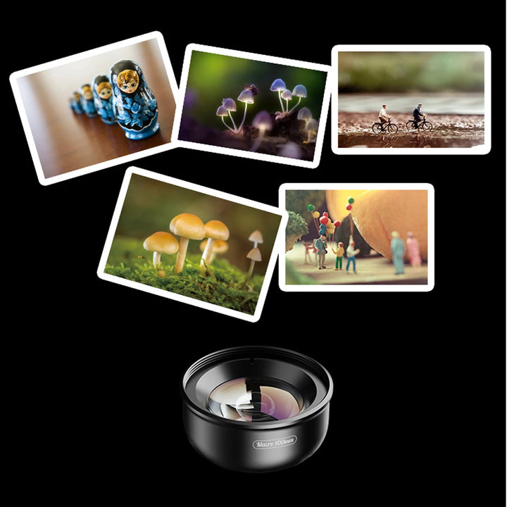 APEXEL For dropshipping camera phone lens 100mm macro Mobile lens macro Camcorder lenses for iPhone Samsung all smartphone