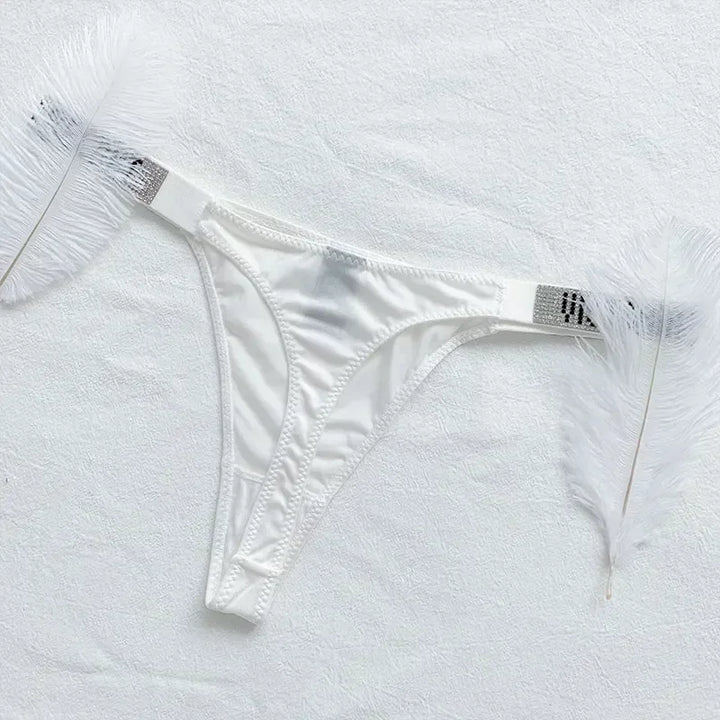 2025New Women'S Underwear, Smooth Low-Waisted Sexy Women'S Thong, Attractive, Breathable, Shiny, Sexy And Comfortable In One