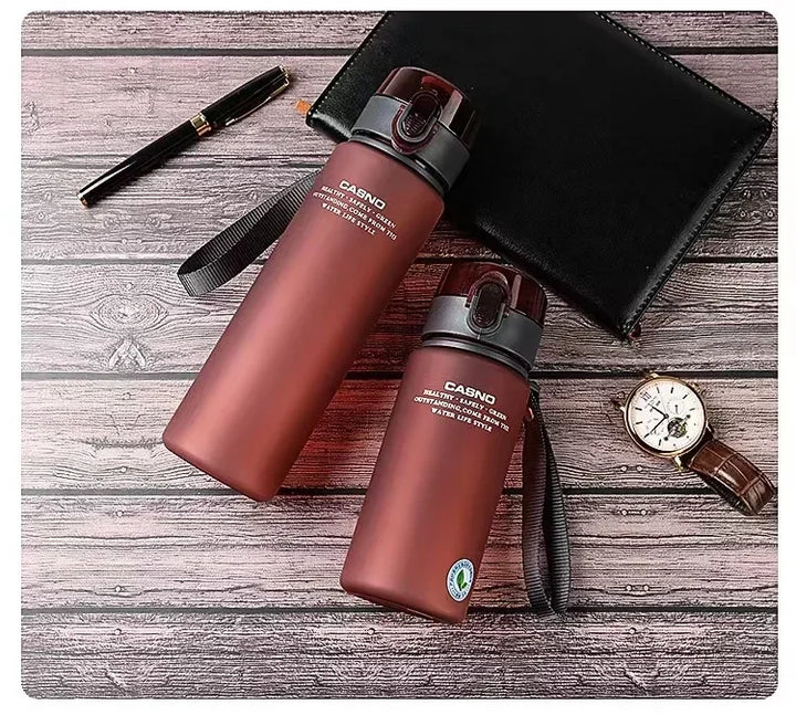 400/560ml Sports Water Bottle Outdoor Sport Leak Proof Plastic Water Cup Fitness Kids Drinkware BPA Free Cute Water Bottle