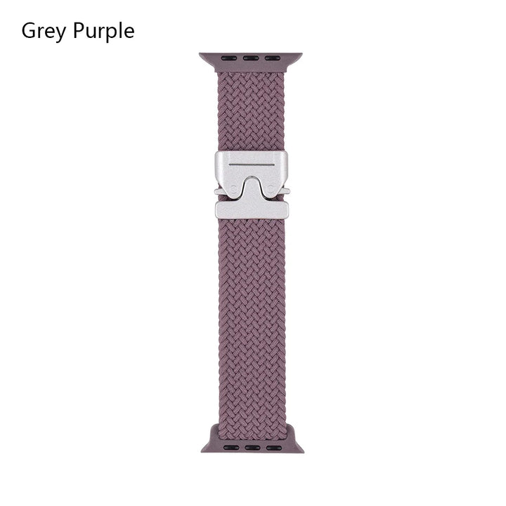 Nylon Canvas Watch Strap for Apple iWatch Series 10 42mm 46mm Ultra 1/2 49mm  S9 8 7 41mm 45mm  S4-6 40mm 44mm Parachute Buckle
