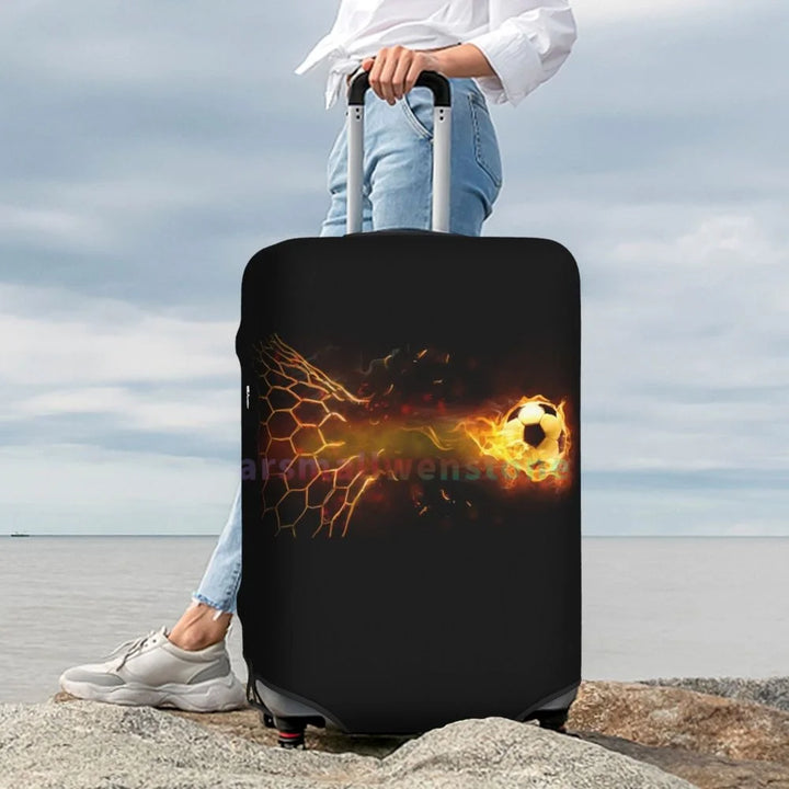 Football Luggage Cover Suitcase Protector Thicken Elasticity Dust Covered Anti-scratch Protective Case 18-32 Inch