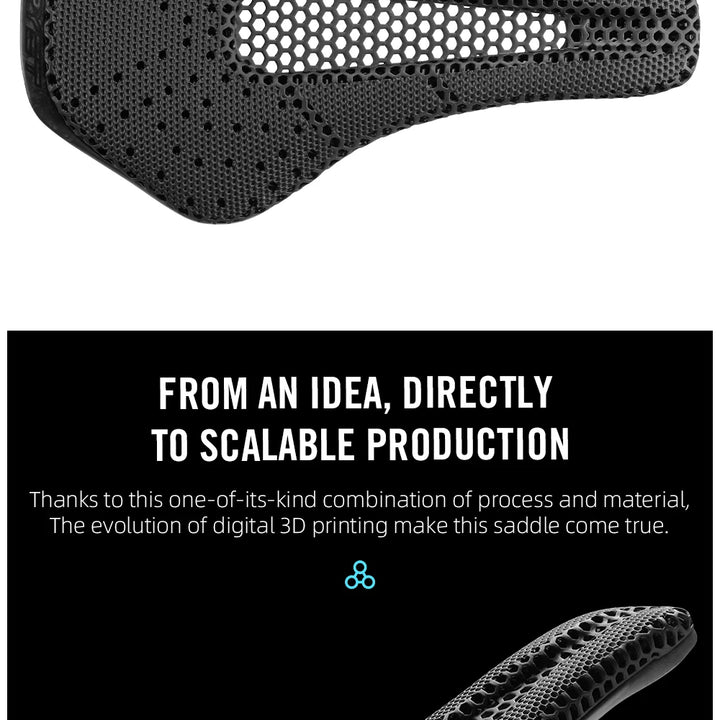 2024 RYET 3D Printed Saddle Ultralight Hollow Comfortable Full Carbon MTB Road Racing Bike Cycling Seat Bicycle Cushion Parts