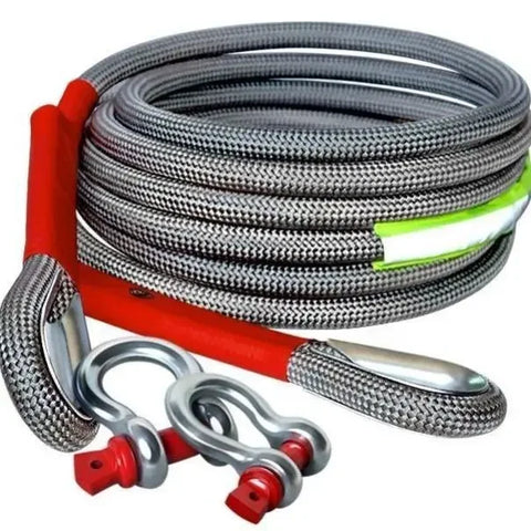 The product can be customized. Car bold durable trailer rope pull rope off-road rescue rope