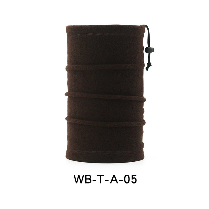 Winter Camping Fleece Neck Gaiter Warm Ski Tube Cycling Scarf Cap Snowboard Half Face Mask Neck Cover Outdoor Cold-proof Collar