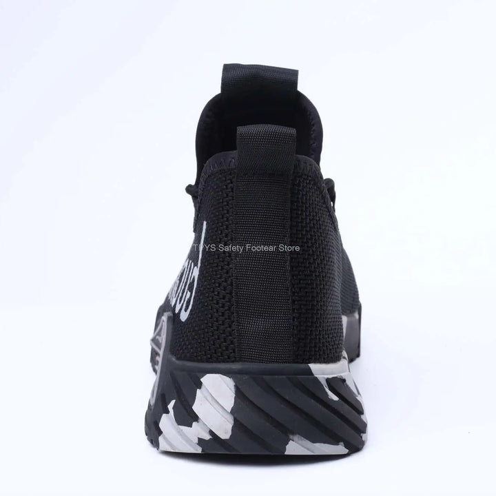 Protective Steel Toe Safety Shoes Men Anti-puncture Work Shoes Men Breathable Industrial Shoes Indestructible Work Safety Boots