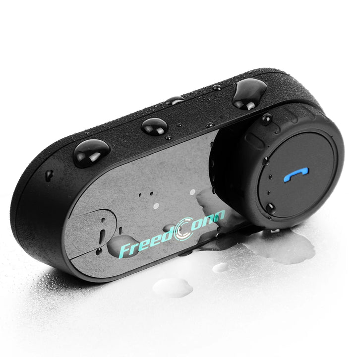 Freedconn T Com VB Motorcycle Helmet Headset Bluetooth Stereo Intercom Call Wireless Communication Interphone FM Music Sharing
