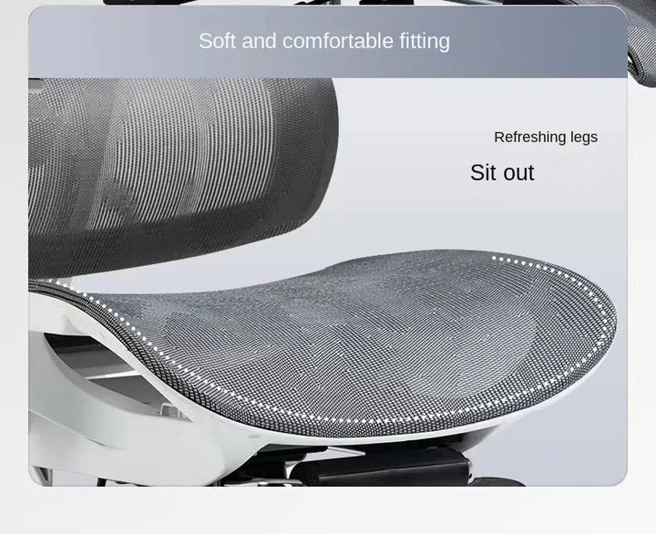 Ergonomic Office Chair with Adjustable Armrest, Lumbar Support, and Headrest – Perfect for Gaming and Desk Work