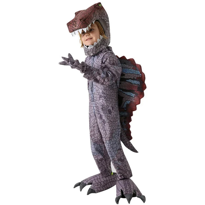 Halloween Children's Dinosaur Costumes World T-Tyrannosaurus Cosplay Jumpsuits Stage Party Cos Suits For Kids Christmas Gifts