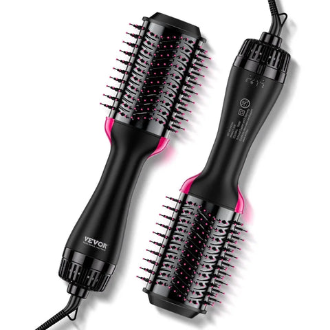 Hair Blow Dryer Brush Ionic Hair Dryer and Styler with 2.95 Oval Barrel