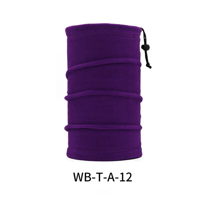 Winter Camping Fleece Neck Gaiter Warm Ski Tube Cycling Scarf Cap Snowboard Half Face Mask Neck Cover Outdoor Cold-proof Collar