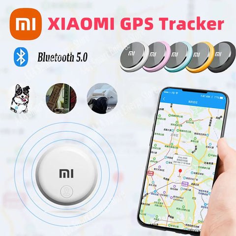 Xiaomi Mini GPS Smart Tracker Bluetooth 5.0 Portable Anti-Lost Reminder Device For Pets Bag Kids Air Tag Finder Tracking Locator