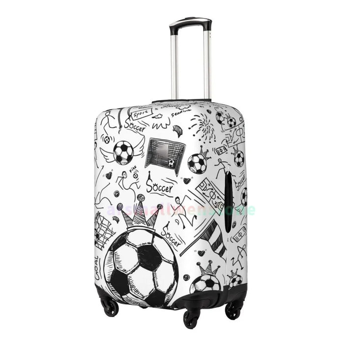 Football Luggage Cover Suitcase Protector Thicken Elasticity Dust Covered Anti-scratch Protective Case 18-32 Inch