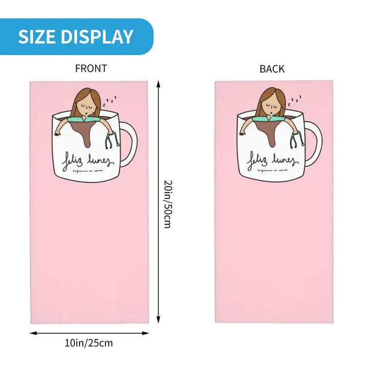 Custom Nursing Pattern Nurse Bandana Neck Gaiter for Ski Cycling Women Men Wrap Scarf Health Care Headband Warmer