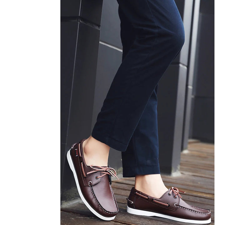 2025 New  Loafers Men  Sneakers Driving Shoes Casual Men Shoes  Footwear Docksides Classic Boat Shoes