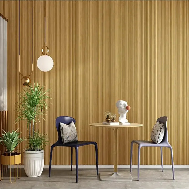 Modern minimalist gray striped wallpaper for living room bedroom background non self-adhesive wallpaper carta da parati