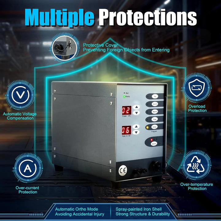 Automatic Spot Welder Pulse Argon Arc Welding Machine High Power Jewelry Repair Tool Spot Welding Machine