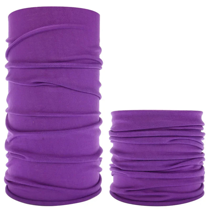 Seamless Riding Face Mask Dustproof Bandana Men Tube Polyester Neck Cover Gaiter Balaclava Women Head Scarf Bike Hiking Headband