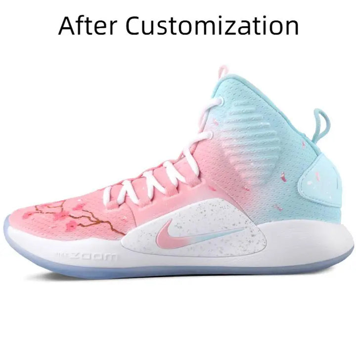【Customize】Nike Hyperdunk X Basketball Shoes Men Sneakers shoes AO7890-101