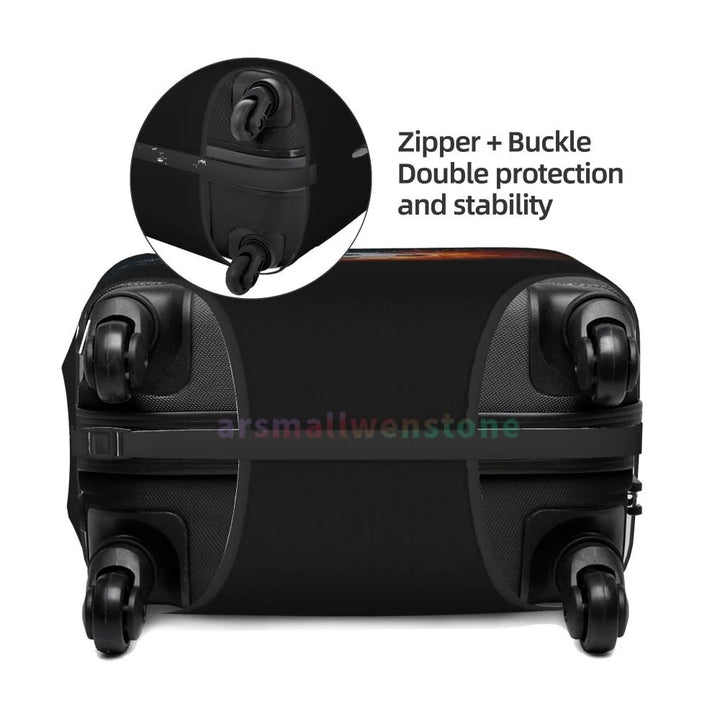 Football Luggage Cover Suitcase Protector Thicken Elasticity Dust Covered Anti-scratch Protective Case 18-32 Inch