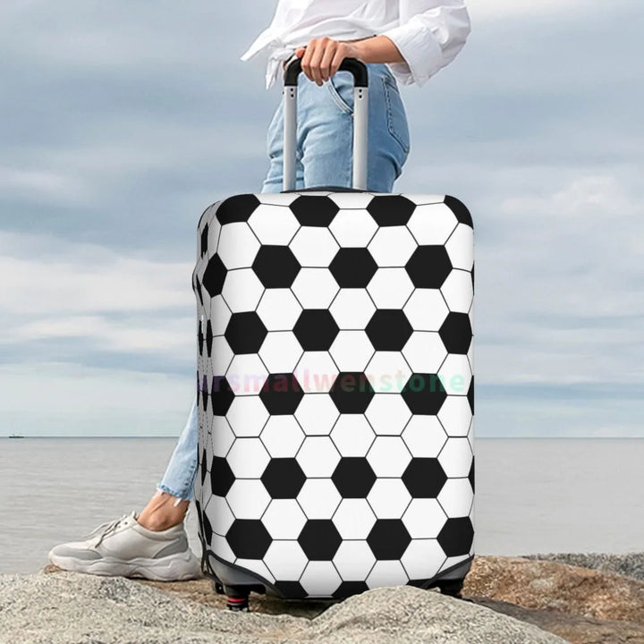 Football Luggage Cover Suitcase Protector Thicken Elasticity Dust Covered Anti-scratch Protective Case 18-32 Inch