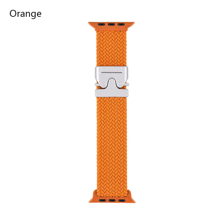 Nylon Canvas Watch Strap for Apple iWatch Series 10 42mm 46mm Ultra 1/2 49mm  S9 8 7 41mm 45mm  S4-6 40mm 44mm Parachute Buckle
