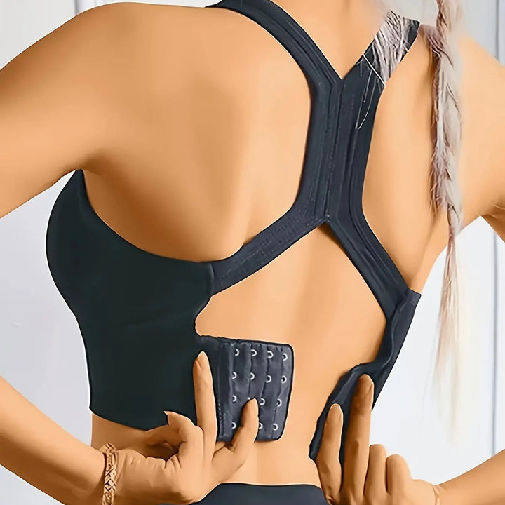 Sports Seamless Comfy & Breathable Push Up Yoga Tank Bra@W4