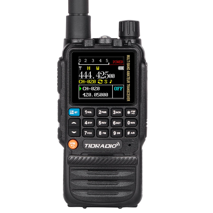 TIDRADIO H3 Long Range Walkie Talkies Wireless Programming Amateur Tow Way Radio Air Band Wireless Station Commutator HAM GMRS