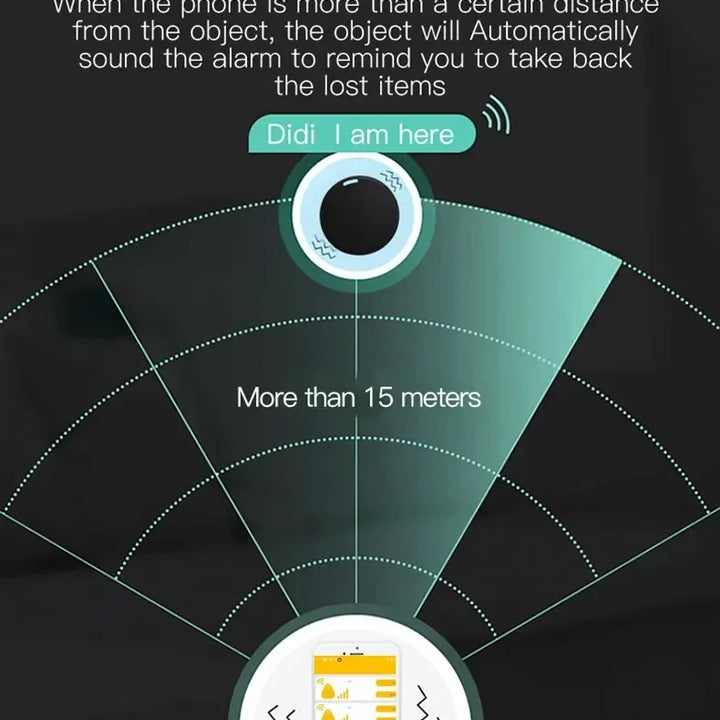 Xiaomi Mini GPS Tracker Bluetooth 5.0 Anti-Lost Device Pet Kids Bag Wallet Tracking IOS Android Smart Finder Locator Accessory