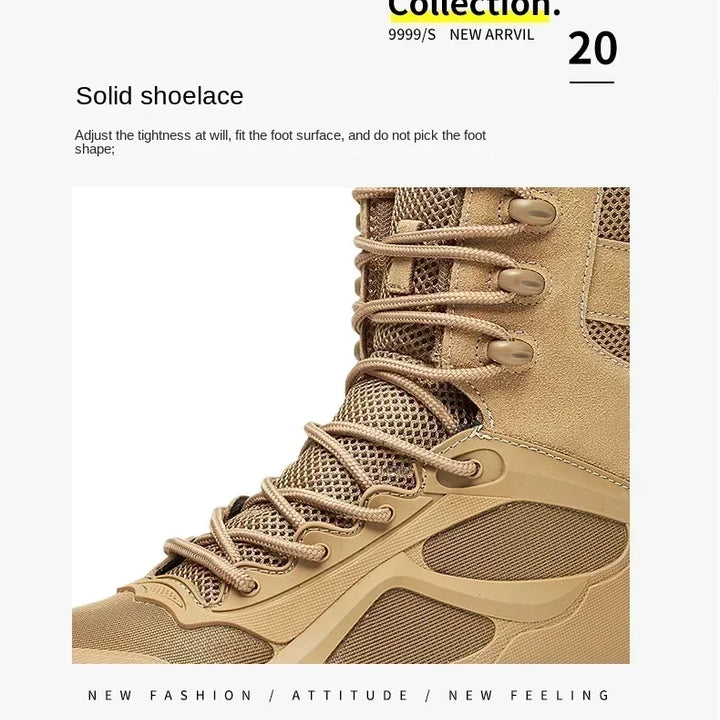New Hot-selling Boots Multi-functional Motorcycle Casual Shoes Anti-slip Wear Resistance Classic Ankle Boots Men's Shoes