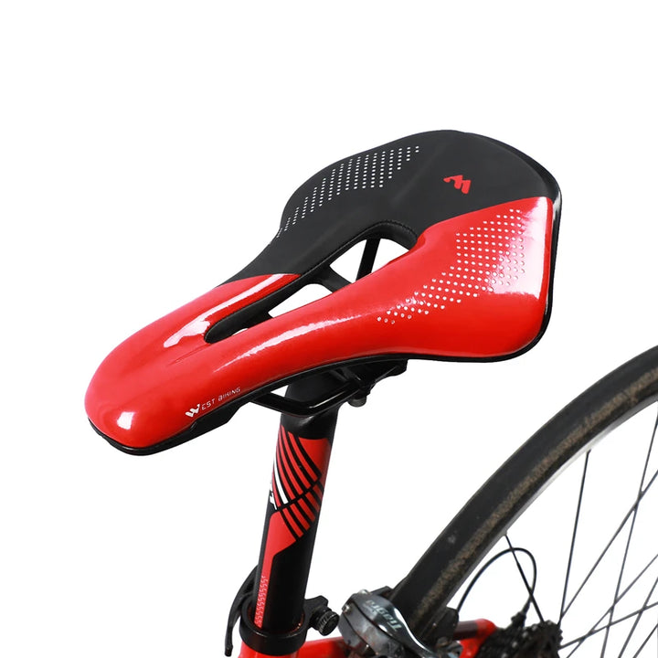 WEST BIKING Ultralight Road Bike Saddle Hollow Breathable Cycling Seat Comfortable Cushion Bicycle Racing Saddle MTB Riding Part