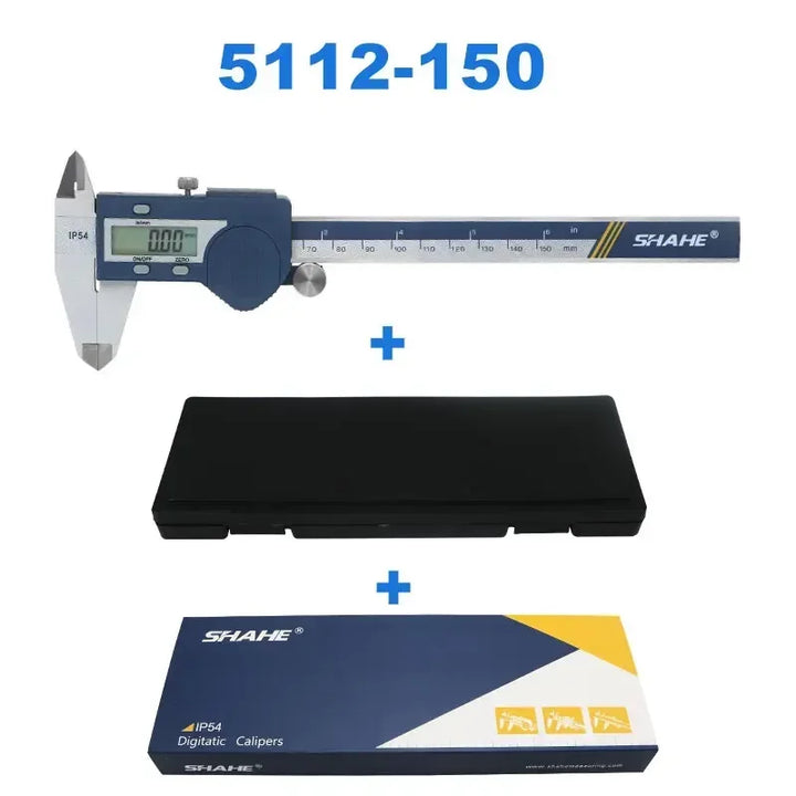 Shahe Digital Caliper 150 mm Electronic Vernier Caliper Micrometer Paquimetro Digital 150 mm Caliper Stainless Steel