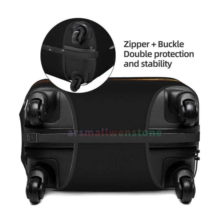 Football Luggage Cover Suitcase Protector Thicken Elasticity Dust Covered Anti-scratch Protective Case 18-32 Inch