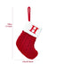 Xmas 2024 Decor Christmas Socks Knitting Snowflake Letter Stocking Christmas Tree Decoration Home 2025 New Year Ornament Gift