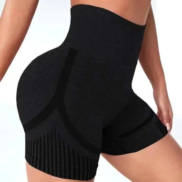 Women Yoga Shorts High Waist Workout Shorts Fitness Yoga Lift Butt Fitness Ladies Yoga Gym Running Short Pants Sportswear