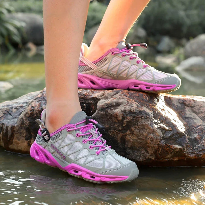 Runing Shoes Men Women Trekking Outdoor Sport Shoes Non Slip Tactical Climbing Shoes Water Upstream Ladies Sneakers Quick Drying