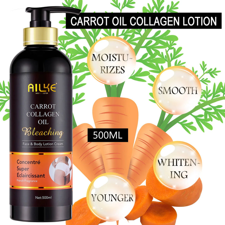 AILKE Collagen Whitening Kit, Moisturizer, Hydration, Dark Spot Removal Cream, Brightening Body Lotion, armpit Whitening Cream