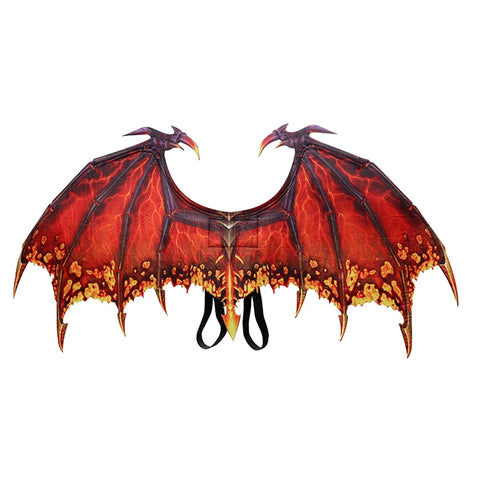Halloween Costume Dance Props Adult Non-woven Dragon Wings
