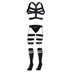 Sexy Mens Jockstrap Thigh Suspender Briefs With Bandage Belt Male Erotic Fetish Costume Strap Lingerie Body Harness Stockings